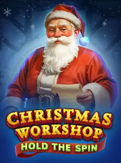 Decorative casino game artwork for Bananzia: Christmas Workshop Hold The Spin