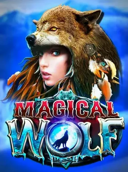 Decorative casino game artwork for Bananzia: Magical Wolf